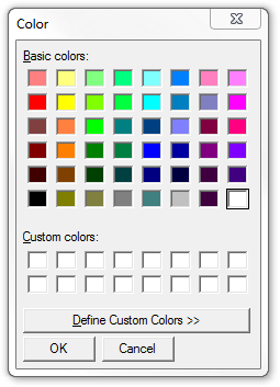 QuickResizer Background Color Palette